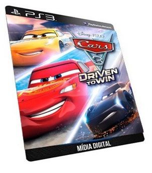 JOGO CARROS 3: CORRENDO PARA VENCER PS3