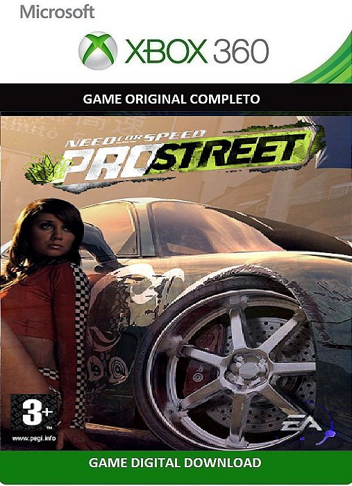 Need For Speed Pro Street Xbox 360 - EA - Jogos de Corrida e Voo - Magazine  Luiza