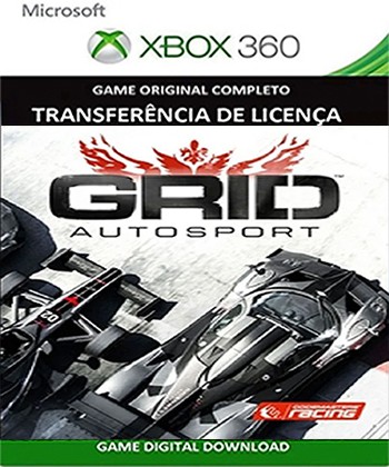 Grid Autosport Xbox 360 Game Licença Digital - ADRIANAGAMES