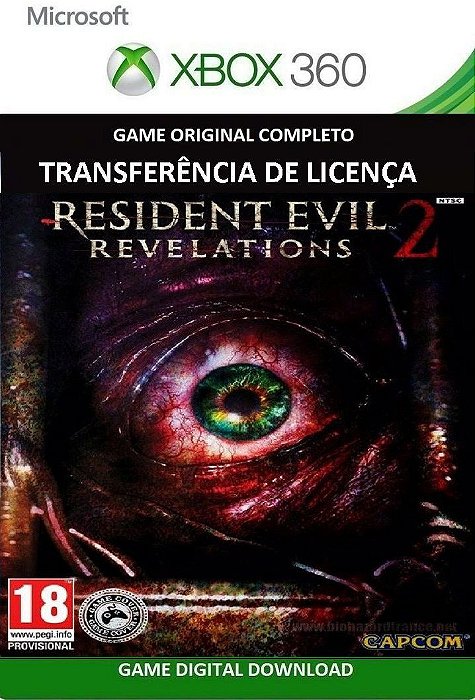 Resident Evil Revelations - Jogo XBOX 360 Mídia Física