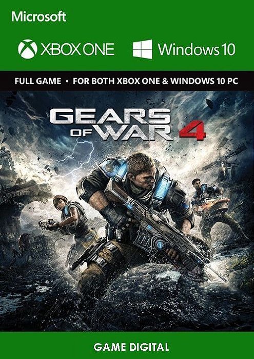 Jogo Gears Of War 4 Ps4