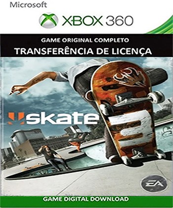 Skate 3 Game Xbox 360 Licença Digital - ADRIANAGAMES