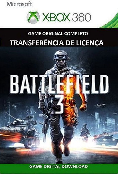 Battlefield 3 Jogo Original Xbox 360 - ADRIANAGAMES