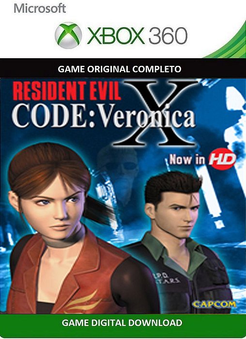 Resident Evil Code Veronica X (Clássico Ps2) Midia Digital Ps3 - WR Games  Os melhores jogos estão aqui!!!!