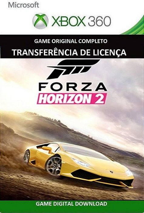 Jogos Xbox 360 transferência de Licença Mídia Digital - FORZA