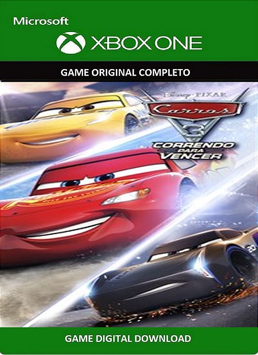 Xbox 360 jogo do mcqueen carros 3