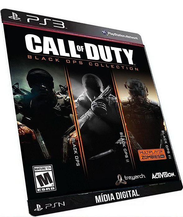 Jogos para PS3 - Coleção Call of Duty - Original - Mídia Física