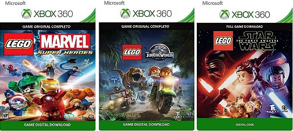 Lego Marvel Super Heroes Game Xbox 360 Licença Digital - ADRIANAGAMES