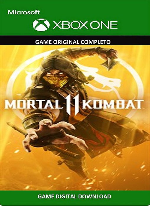 Mortal Kombat 11 Game Xbox One ou Series Original Digital
