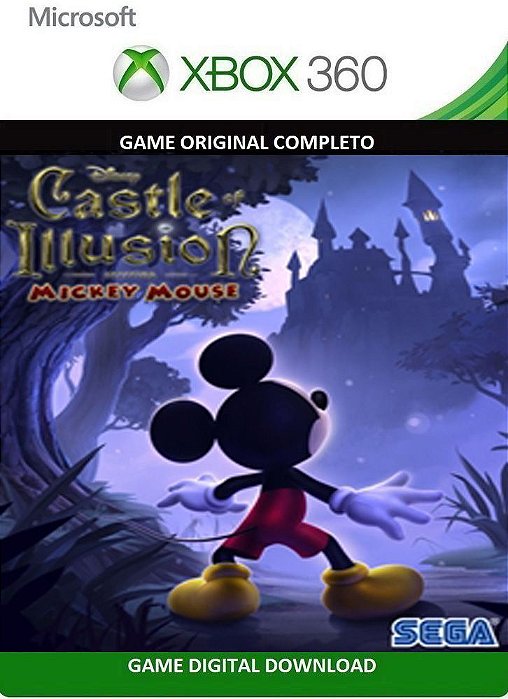 Castle of Ilusion: Starring Mickey Mouse​ Jogo Original Mídia Digital -  ADRIANAGAMES