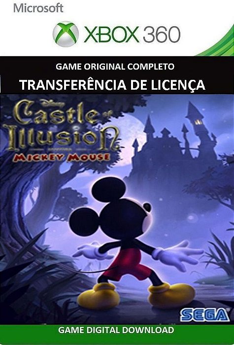 Castle of Ilusion: Starring Mickey Mouse​ Jogo Original Mídia Digital -  ADRIANAGAMES