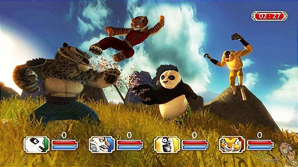 Jogo Kung Fu Panda Confronto de Lendas - Xbox 360 - Dino Games