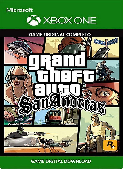 GTA San Andreas Edição Definitiva grátis no Xbox Game Pass no lançamento