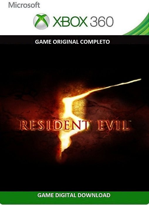 Resident Evil HD Remaster Game Xbox 360 Midia Digital - ADRIANAGAMES