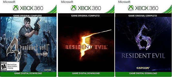 Combo 6 Games Xbox 360 Digitais Originais Xbox Live - ADRIANAGAMES
