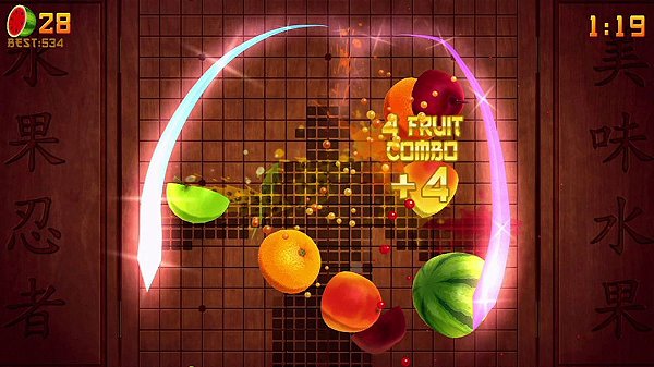 Fruit Ninja Kinect Xbox 360 Código Download 25 Dígitos**