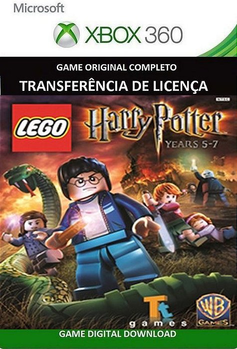 LEGO Harry Potter Years 5-7 Xbox 360 (USADO) - Fenix GZ - 16 anos no  mercado!