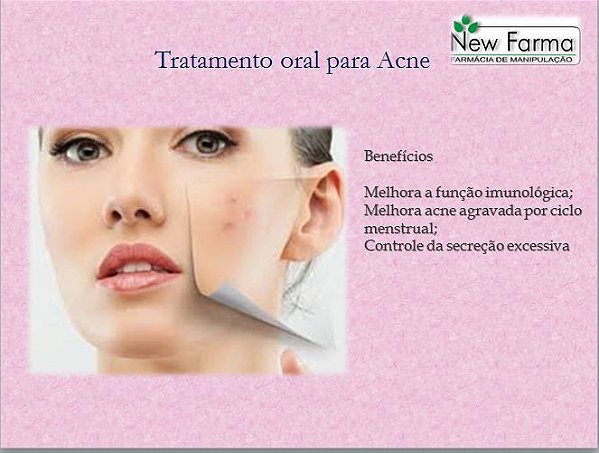 TRATAMENTO ORAL PARA ACNE