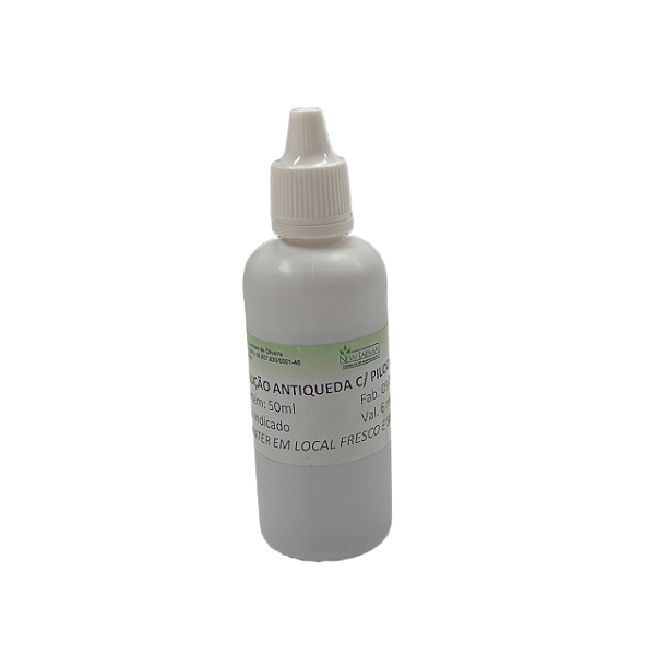 Solução antiqueda c/ pilocarpina