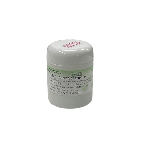 Gel de arnica c/ copaíba