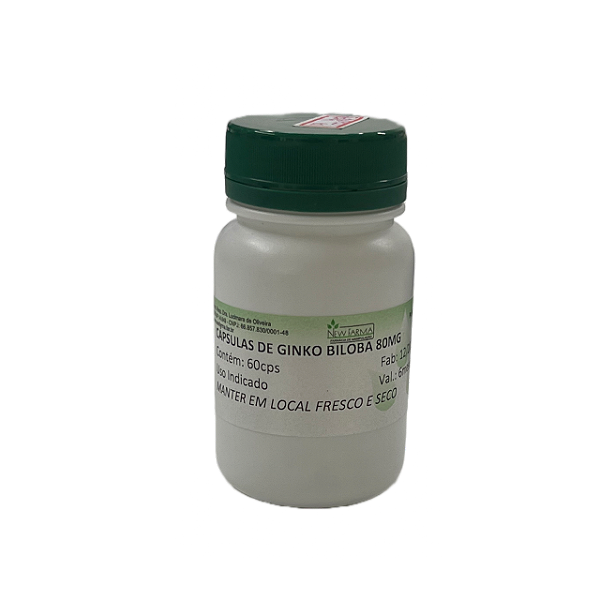 Ginkgo Biloba - 80mg