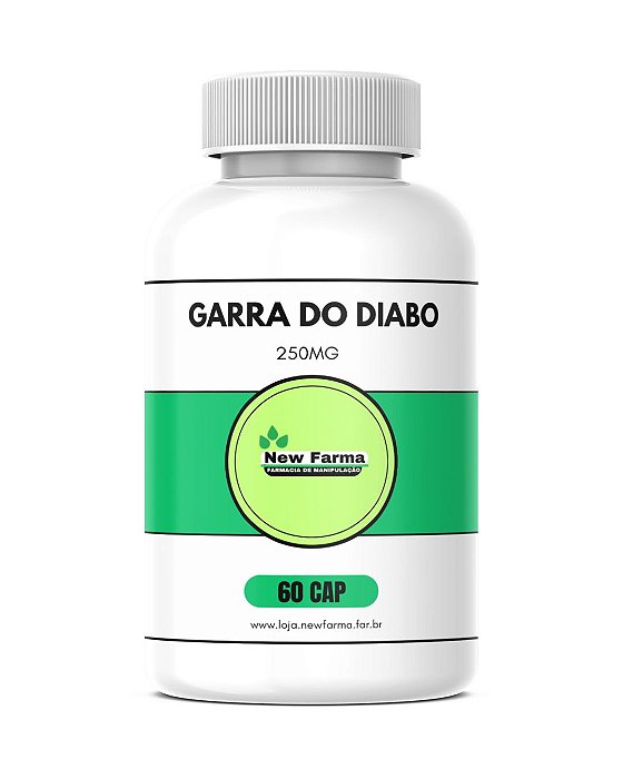 GARRA DO DIABO 250MG - 60 CAPSULAS