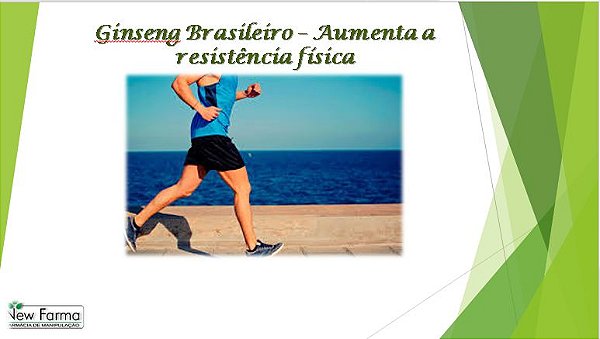 GINSENG BRASILEIRO 250Mg - 60Capsulas