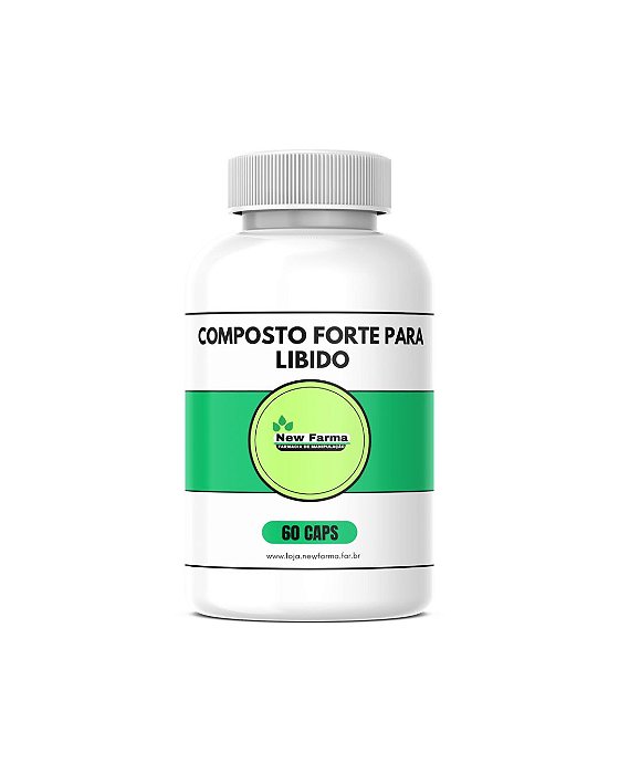 Composto forte para libido - 60 Cápsulas
