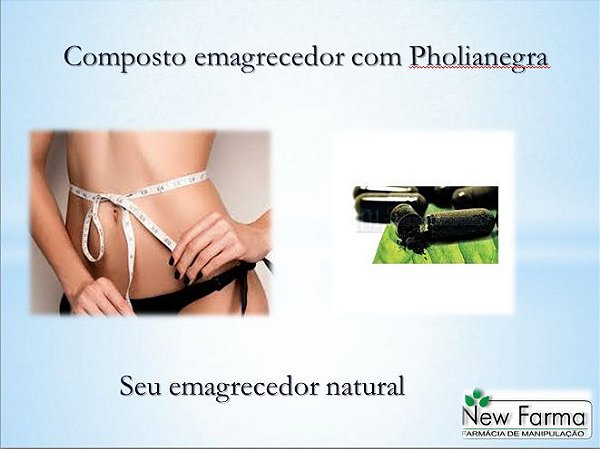COMPOSTO EMAGRECEDOR (Pholia Negra) 60 capsulas