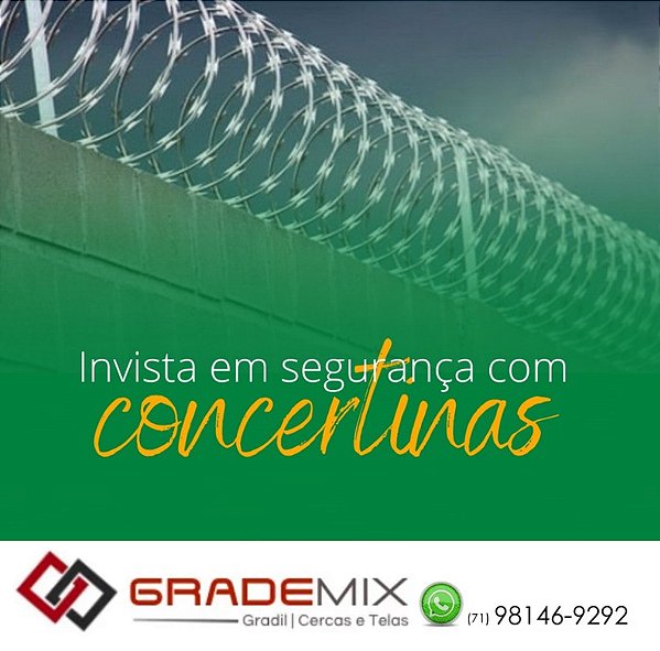 CERCA CONCERTINA RESIDENCIAL lauro de Freitas | ORÇAMENTO Whats (71) 98146-9292