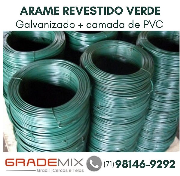 ARAME  14 BWG - REVESTIDO DE PVC Salvador BA  (71) 98146-9292