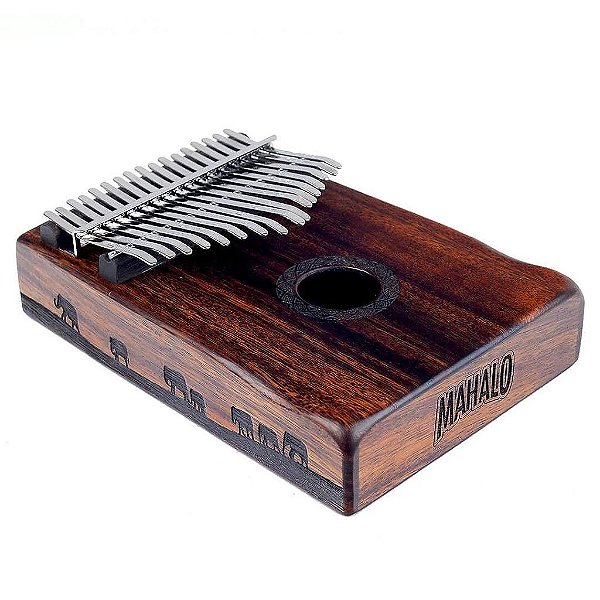 KALIMBA MAHALO TRADICIONAL -  17 TECLAS COM BAG
