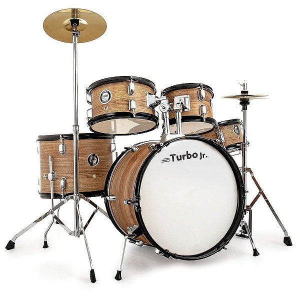 Bateria Turbo Jr. - Madeira Cerejeira