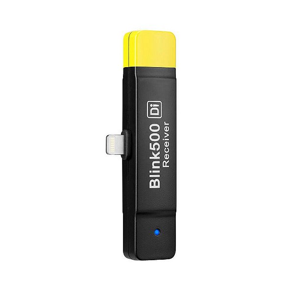 Receptor de microfone sem fio de canal duplo para iOS com conector Lightning - Iphone e Tablet