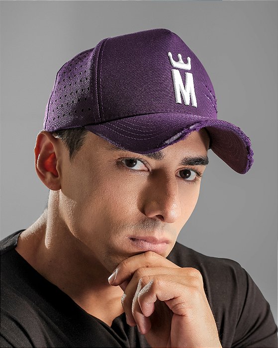 CAP DESTROYED PURPLE