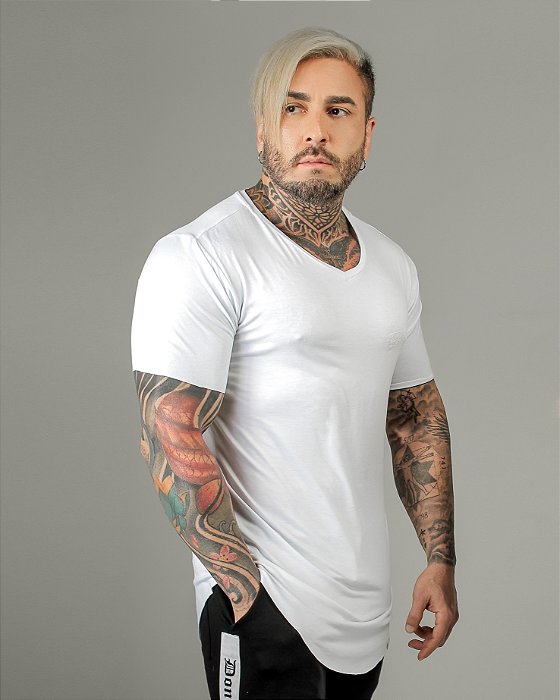 CAMISETA PREMIUM LINHA MUTRAN PRINCE BRANCA