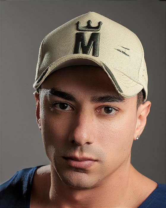 CAP DESTROYED NUDE E VERDE MILITAR