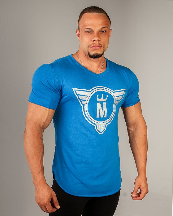 CAMISA LONG AMERICAN SQUAD BLUE