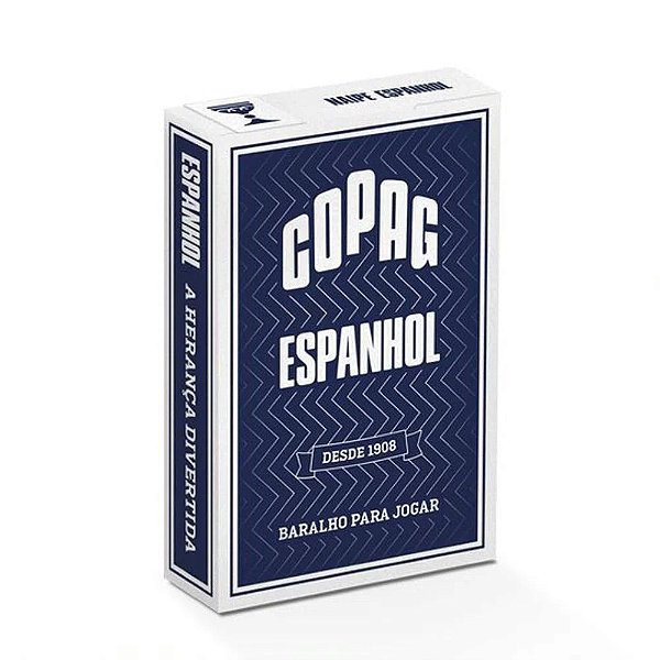 Baralho Copag Espanhol Azul