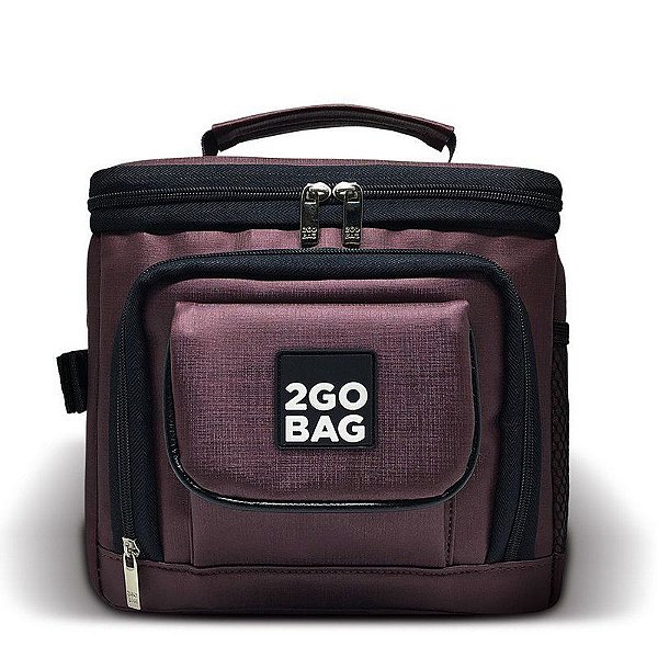 Bolsa Térmica 2Go Bag Sport MID Marsala para 6,6 litros