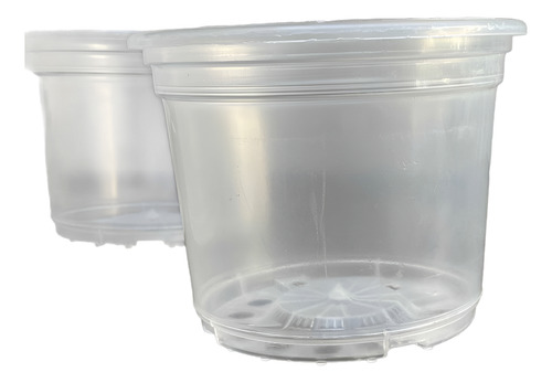 VASO TRANSPARENTE 14 CM - KIT 100
