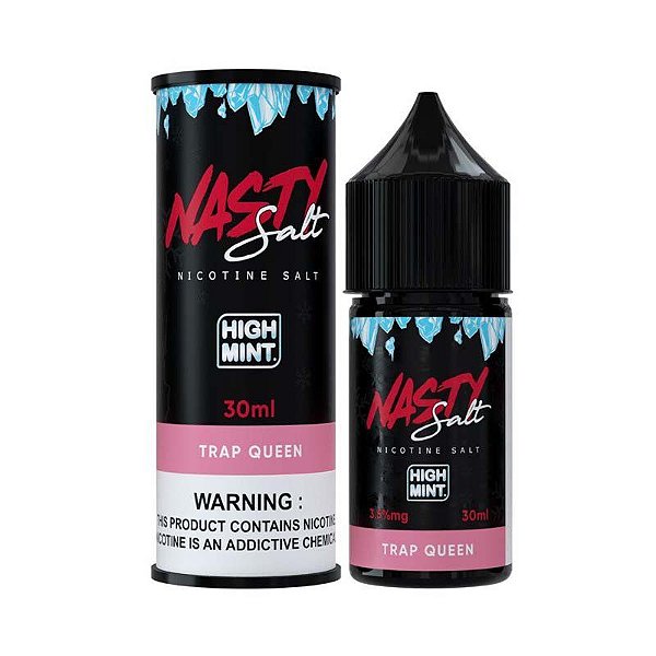 Líquido Nic Salt Trap Queen - High Mint | Nasty Juice