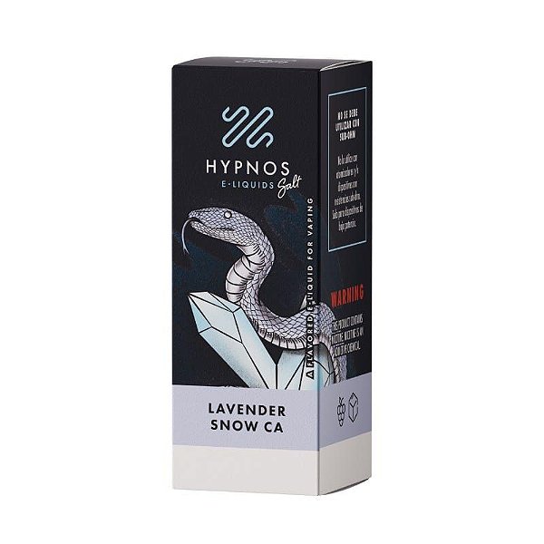 Líquido Lavender Snow CA - Salt Nicotine | Hypnos