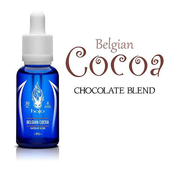 Líquido Belgian Cocoa (Blue Series) | Halo