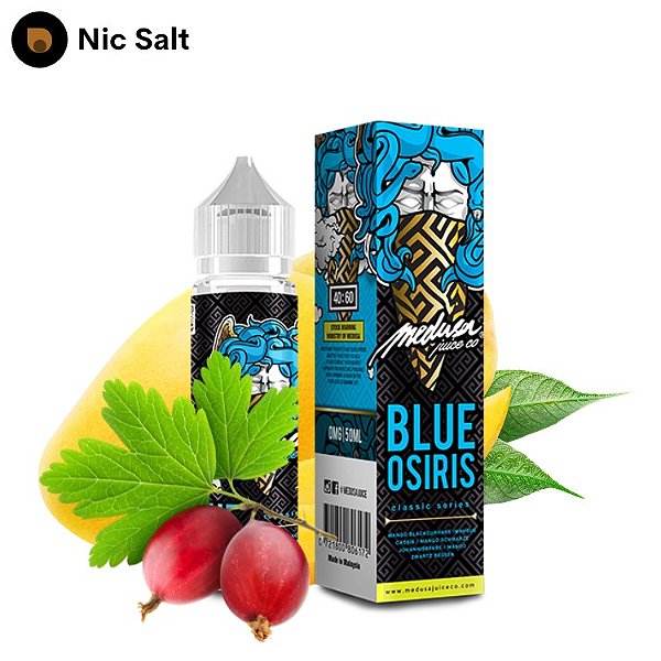 Juice Nic Salt Blue Osiris - Classic Series | Medusa