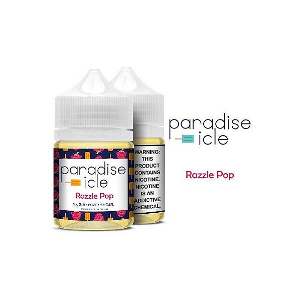 Líquido Razzle Pop - Sub-Ohm Salt Nic - Paradise-icle