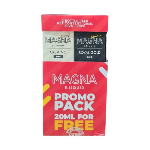 Líquido Royal Gold / Cremino (PROMO PACK) - Magna