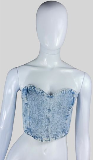 CROPPED JEANS - TAMANHO XP CÓD. 132