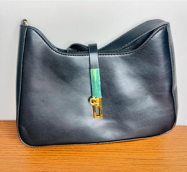 Bolsa com corrente preta (PRODUTO NOVO)