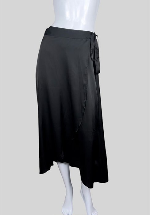 Saia poliéster preta P